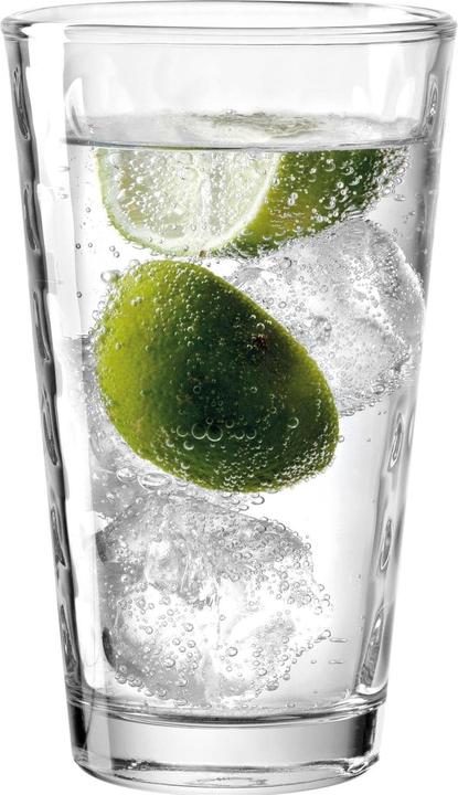 Produktbild Leonardo Longdrinkglas Optic 540 ml, 4 Stück, Transparent (5.40 dl, 4 x, Longdrinkgläser)