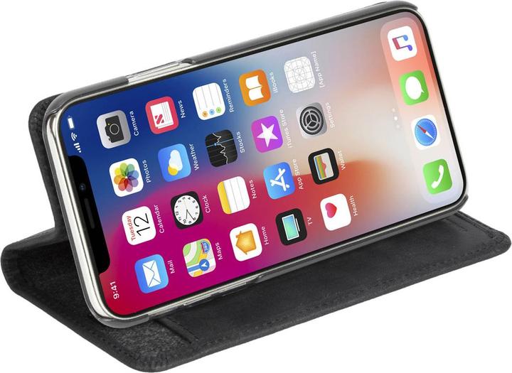 Produktbild Krusell Sunne 4 Card FolioWallet Apple iPhone XS Max vintage black (Apple iPhone XS Max)