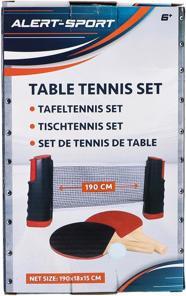 Produktbild Tischtennis Set Netz, 2 Schläger, 1 Ball