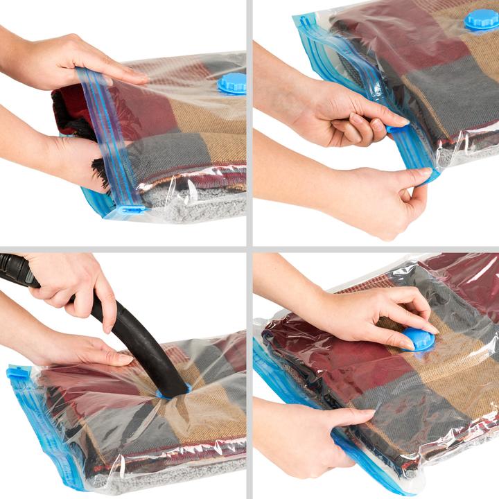 Actual product image tectake 40 vacuum bags