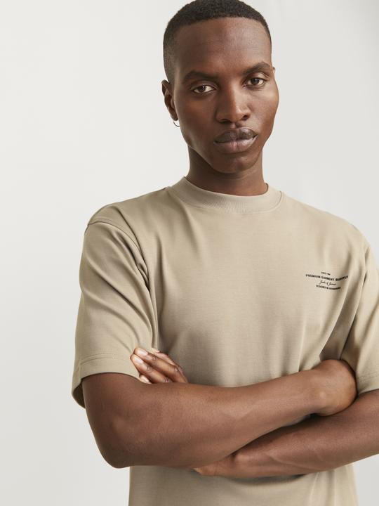 Actual product image Jack & Jones Jprblachad Branding Ss Crew Neck Tee Sn (M)