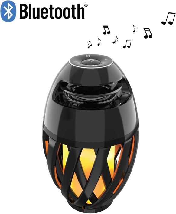 Actual product image Lexibook Flame Design Bluetooth Speaker LED Technology