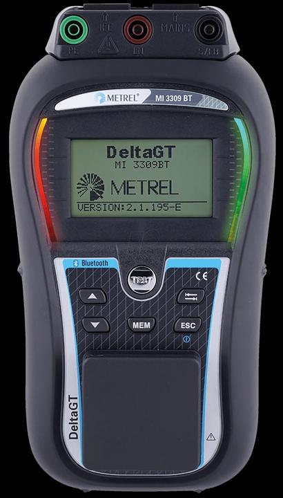 Produktbild Metrel MI 3309BT VDE-Pruefgerät VDE 0701-0702 Gerätepruefer Kalibriert nach (CAT II 300V)