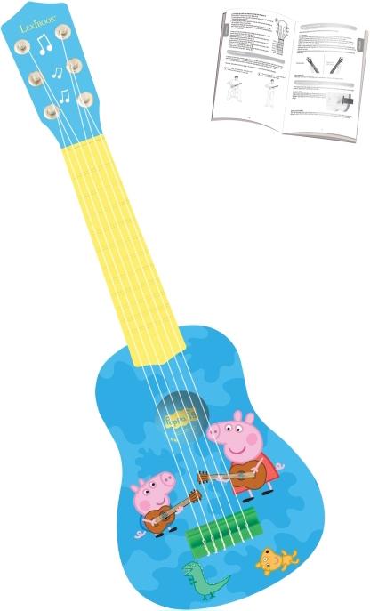 Produktbild Lexibook Peppa Wuz Meine erste Gitarre 21 Zoll / 53cm