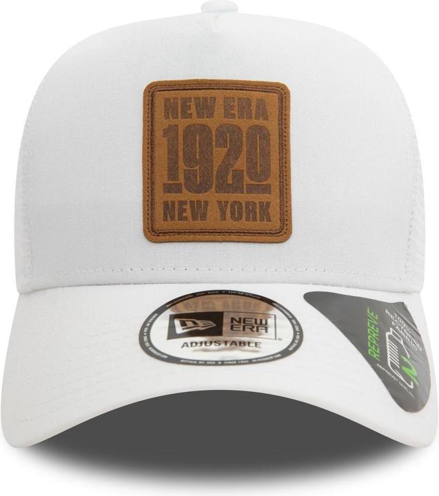 Produktbild New Era Repreve A-Frame Trucker Cap - BRAND PATCH weiss (One Size)
