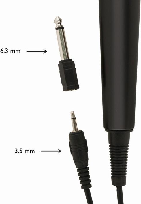 Image du produit Lexibook Microphone iParty avec 2,5m de câble