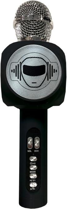 Produktbild Lexibook iParty Bluetooth Karaoke-Mikrofon mit eingebautem Lautsprecher, Lichter und Stimmeveränderung