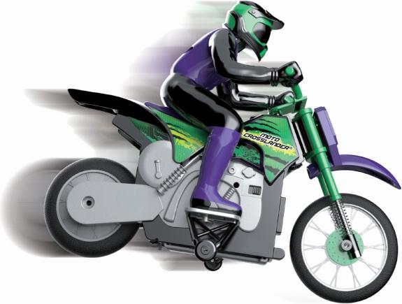Immagine prodotto Lexibook CROSSLANDER Moto telecomandata, 2.4Ghz, per acrobazie estreme, con effetti luminosi