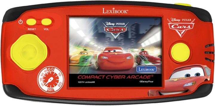 Produktbild Lexibook Disney Cars Compact Cyber Arcade Spielkonsole - Display 2,5 Zoll - 150 Spiele davon 10 Cars Spiele