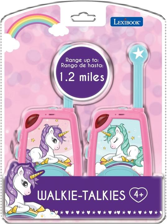 Produktbild Lexibook Einhorn Walkie-Talkies mit Kanalwahl Reichweite bis zu 2 km