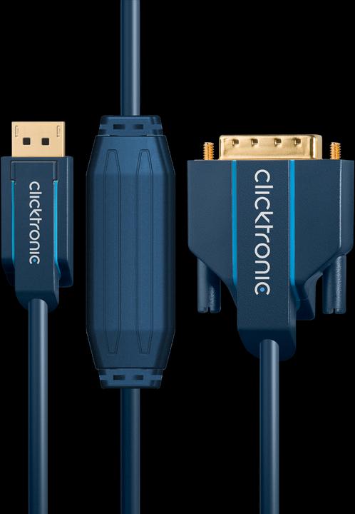 Actual product image clicktronic DisplayPort — DVI (2 m, DisplayPort, DVI)