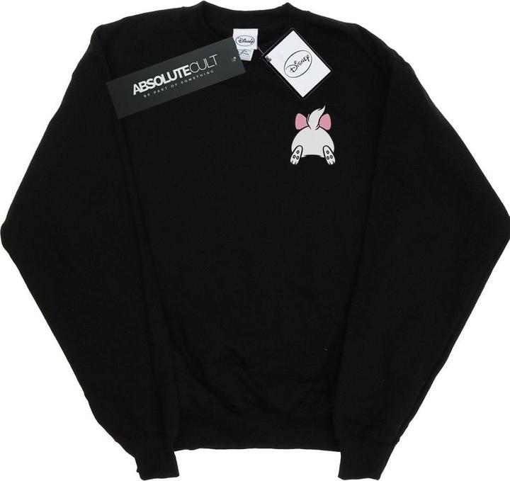 Disney Aristocats Marie Backside Breast Print Sweatshirt (XXL)