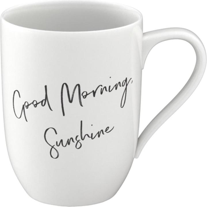Villeroy & Boch Gobelet avec anse Good Morning, Sunshine Statement (290 ml, 1 x)