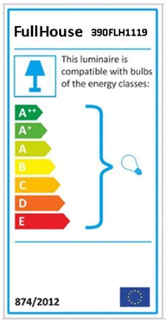 Label énergétique Opviq Lochlan (E27)