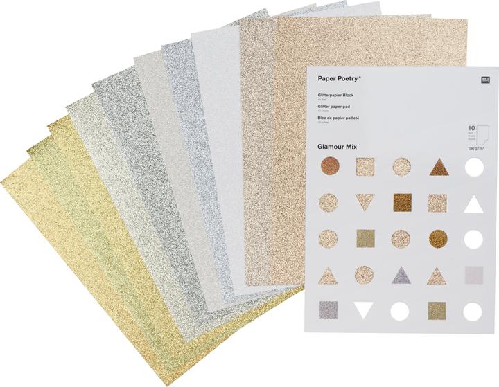 Image du produit Rico Design Poésie glamour (180 g/m², 1 x)