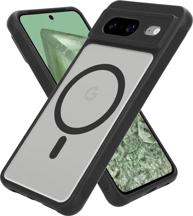 Immagine prodotto Cadorabo Cover per Google Pixel 8 5G compatibile con la protezione MagSafe TPU (Google Pixel 8)