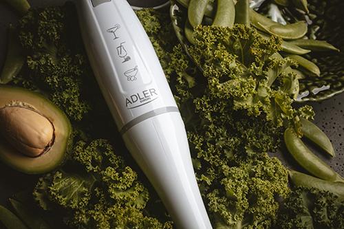 Actual product image Adler AD 4622 Hand blender, Power 200W, White