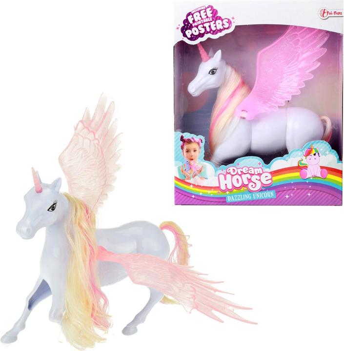 Produktbild Toi-Toys Dream Horse Einhorn Spielfigur mit beweglichen Flügeln