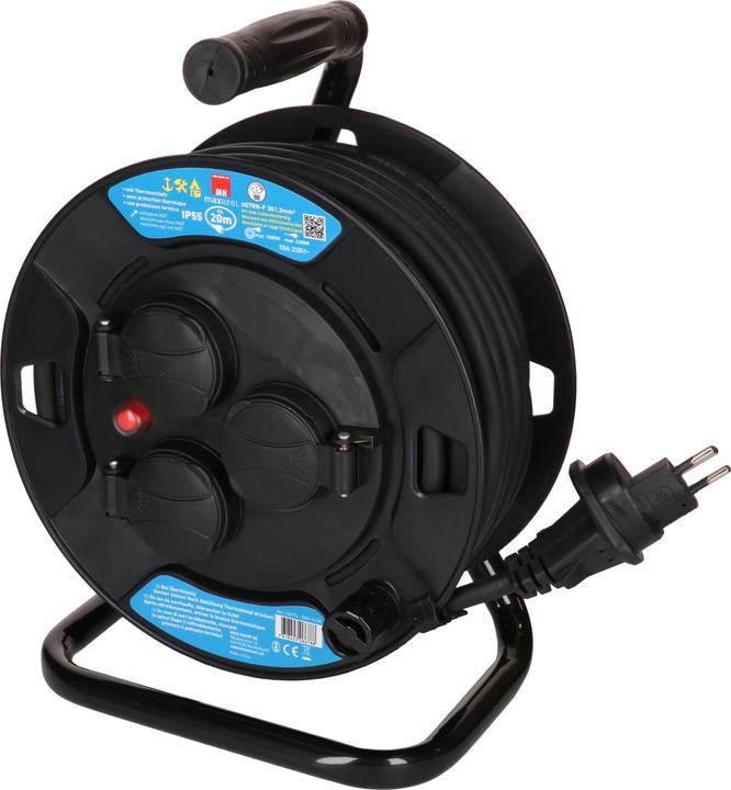 Max Hauri maxReeL 3x type 13, IP55 (20 m, 1.50 mm²)