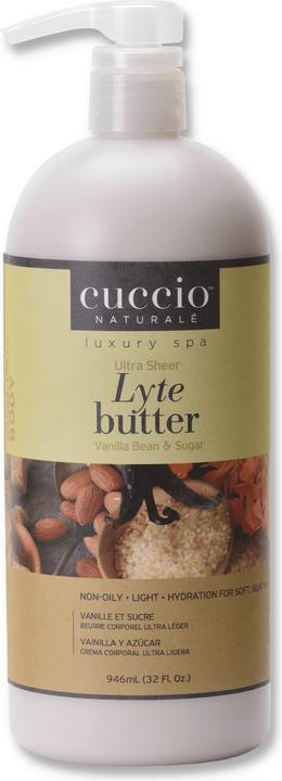 Produktbild Cuccio Lyte Butter Lotion - Vanilla Bean & Sugar (Körperlotion, 946 ml)