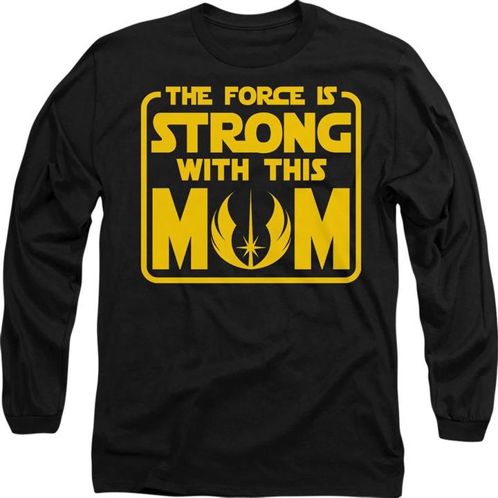 Star Wars Force Is Strong With Mum TShirt Muttertag (XL)