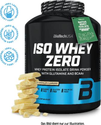 Actual product image Biotech USA Iso Whey Zero (White chocolate, 1 pcs., 2270 g)