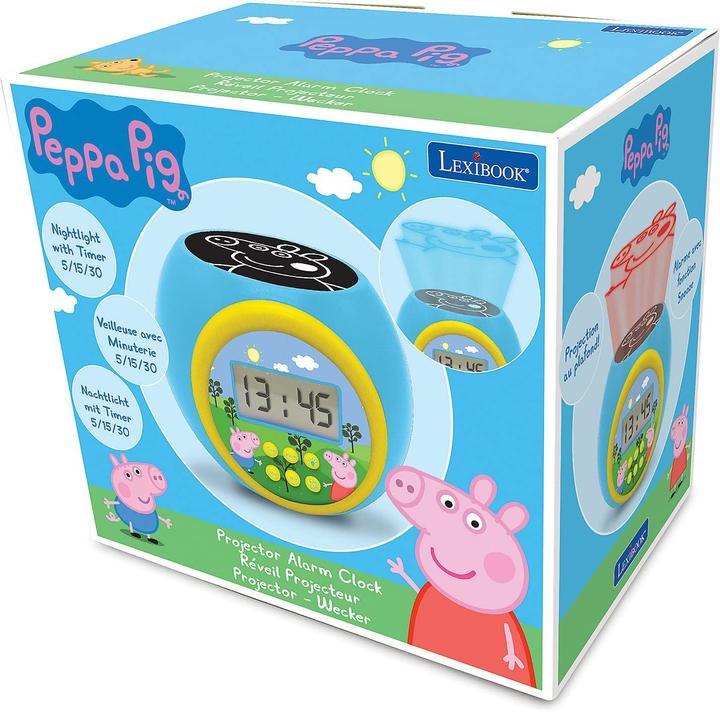 Productafbeelding Lexibook Peppa Pig Projector Wekker met Timer