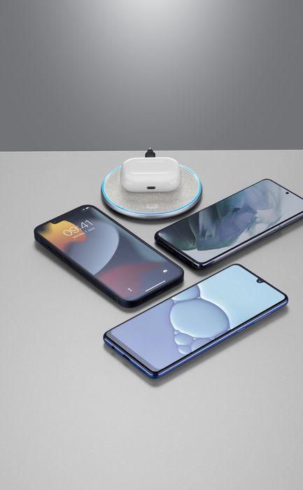 Produktbild Cellularline Tweed wireless charger 15W (15 W)