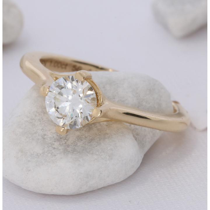 Produktbild Xen Vision Ring mit Lab Grown Diamond 1,00 ct. 585 Gelbgold (52)