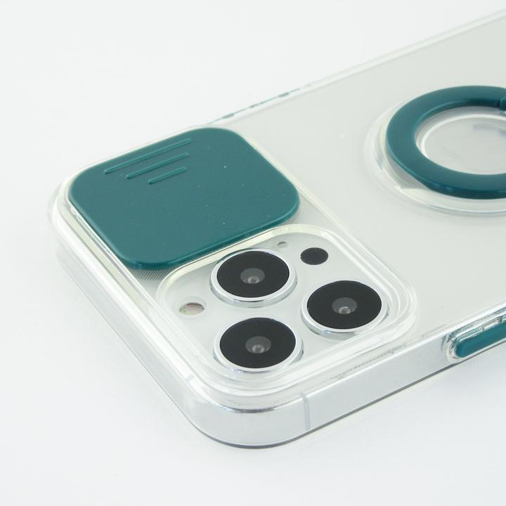 Produktbild PhoneLook Hülle mit Kamera-Slider und Ring (Apple iPhone 13 Pro)