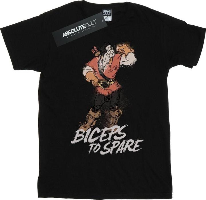 Disney Beauty And The Beast Gaston Biceps To Spare TShirt Mädchen