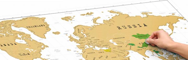 Immagine prodotto Luckies scratch map (60 x 82 cm)