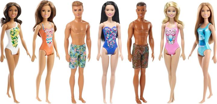 Immagine prodotto Barbie -Bambola Da Spiaggia Ast Dwj99 Wb6