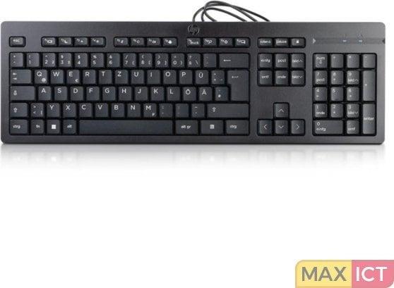 Actual product image HP 125 Wired Keyboard GR (DE, Cable)