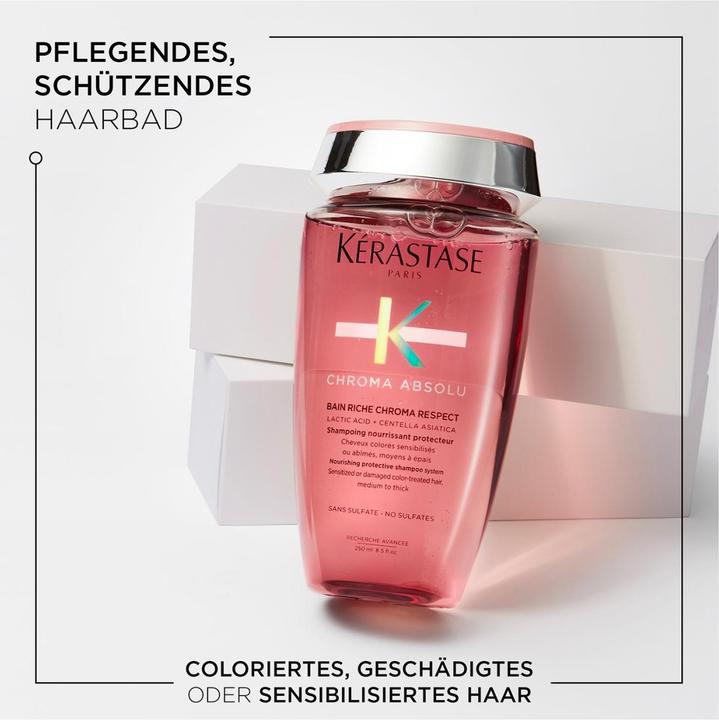 Actual product image Kérastase Chroma Absolu Bain Riche Chroma Respect (250 ml, Liquid shampoo)