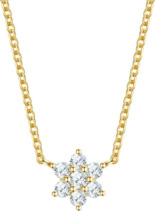 Image du produit Glanzstücke München Collier femme étoile en argent sterling - 34476 (Argent Sterling, 40 - 45 cm)