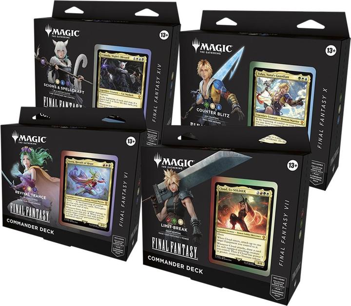 Produktbild Wizards of the Coast Magic Final Fantasy Commander Deck Set EN (Englisch, Commander)