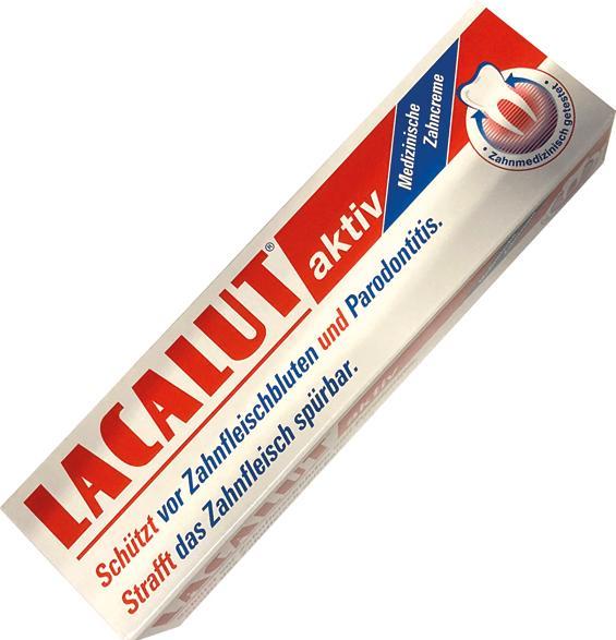 Actual product image Dr. Theiss LACALUT active toothpaste, 100 ml Toothpaste (100 ml)