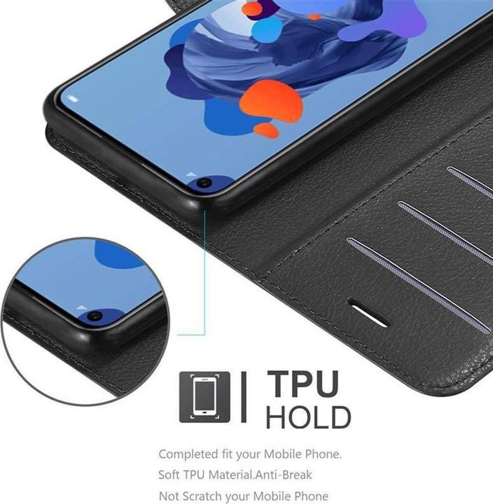 Actual product image Cadorabo Book with stand function cover (Huawei Nova 5i, Huawei P20 Lite (2019))