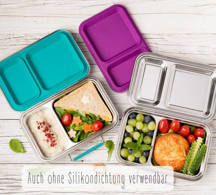 Produktbild Lekkabox Duo Brotdose mit 2 Fächern