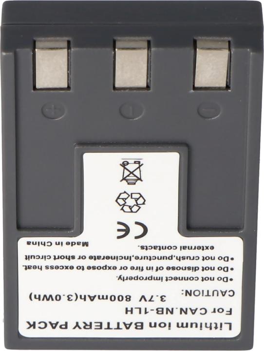 Actual product image Canon Akku NB-1L, NB-1LH (Camera battery)