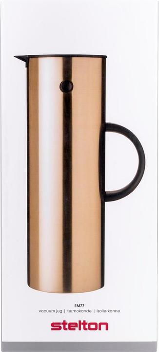 Actual product image Stelton EM 77 vacuum jug 1l brushed brass (900-8) (1 l)