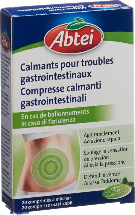 Produktbild Interdelta Magen-Darm Entspannungstabletten (20 Stk) (20 Stück, Tabletten)
