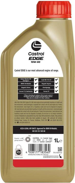 Produktbild Castrol Edge Supercar (1 l, SAE 10W-60)