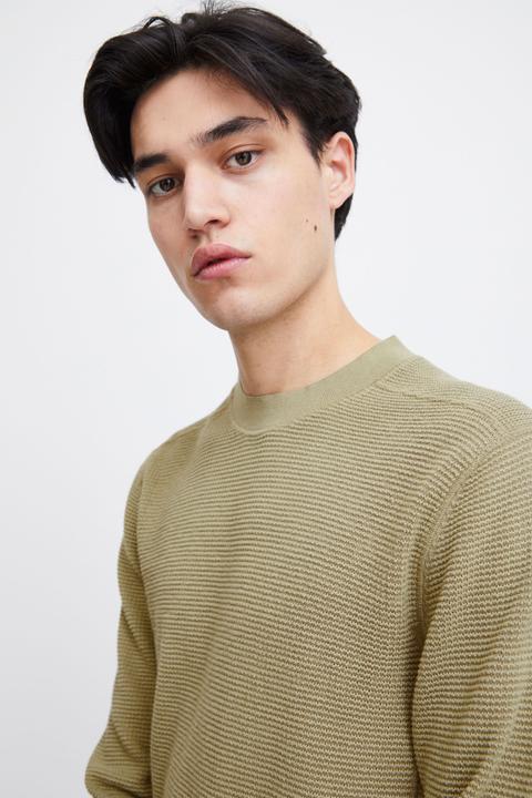 Image du produit Casual Friday CFKarl waffle crew neck knit 20504999 (S)