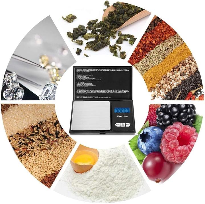 Produktbild ASMI Digitale Feinwaage 0,01 - 500g