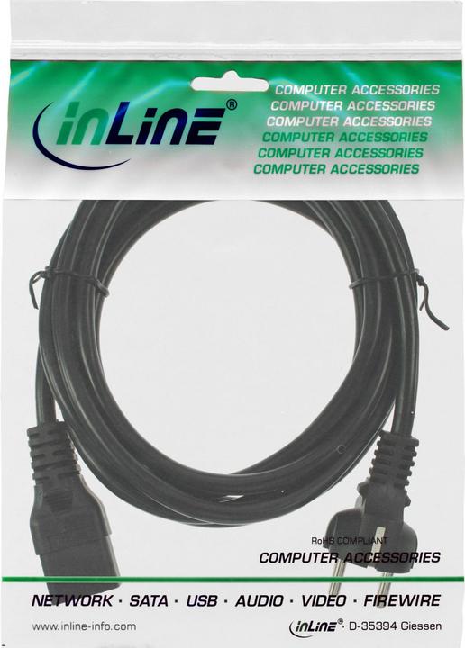 Produktbild InLine Netzkabel 16A (3 m)