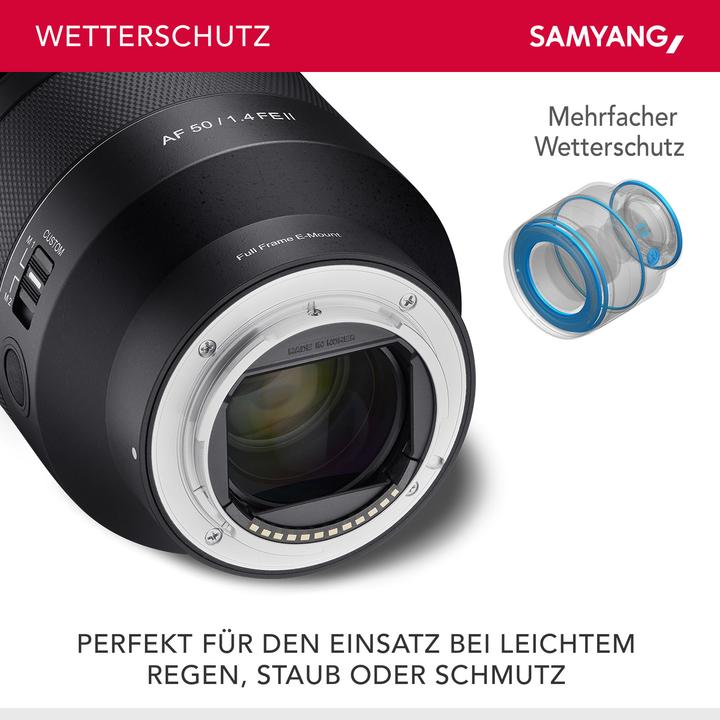 Image du produit Samyang AF 50mm f/1.4 Mark II, Sony E (Sony E, Plein format)