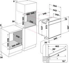 Produktbild Whirlpool WOI4S8PM1SB (10202052230000)