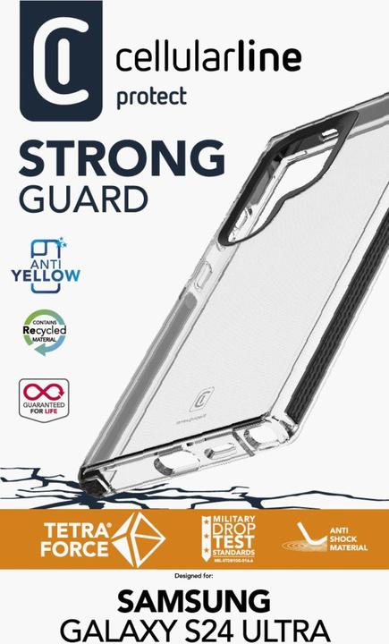 Image du produit Cellularline Couverture de ligne cellulaire pour Samsung Galaxy Tetra (Samsung Galaxy S24 Ultra)